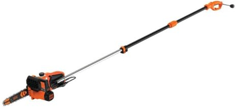 BLACK+DECKER BECSP601 8 Amp 10 in. 2-in-1 Electric Pole Chainsaw