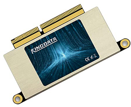 KINGDATA 256GB SSD für MacBook Pro A1708 PCIe Gen3x4 M.2 NVMe, interne Solid State Drive Upgrade für MacBook (2016-2017)