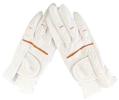 QIUSHIBO Guante Golf Guantes de Golf de Verano for Mujer de Dos Manos, Transpirables, Antideslizantes, Resistentes al Desgaste, Tacto de Moda Anti-sai Guantes Golf(18)