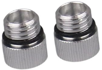 Baoblaze 2Pcs Nozzle Base Cream Whipper Baking Accessory Sturdy Nozzle Holder Aluminum Whipped Cream Dispenser Base for Cheese Dessert