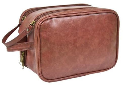 Bolsa de Higiene para Hombres, Bolsa para Kit de Afeitar | Neceser de Afeitar Neceser para Hombre,Organizador de artículos de tocador, Bolsa de cosméticos para Hombres, Bolsa de Viaje de baño de Gran