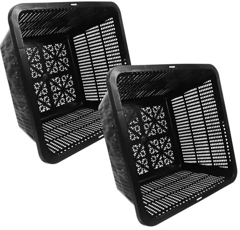 POPETPOP 2pezzi Rete in Plastica Per Piante Acquatiche Cestini Galleggianti Per Coltivazione Fuorisuolo Fioriera Rete Per Specchio D'acqua Contenitore Per Coltivare Ortaggi Accessorio Per g