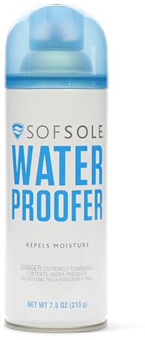 Sof Sole Waterproofer Spray for Shoes, Boots, and Jackets New Blue 5-Ounce