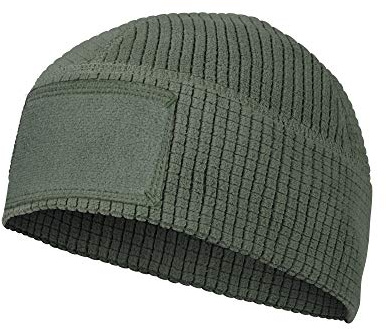 Helikon-Tex Range Beanie Cap Grid Fleece Olive Green L-XL