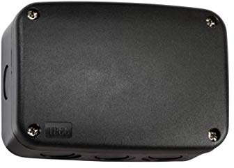 Knightsbridge JB008BK Medium IP66 Weatherproof Enclosure in Black