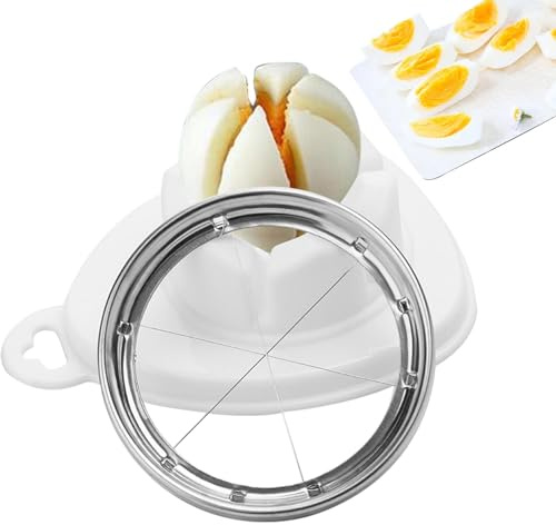 Cortador de huevos duros de acero inoxidable, picadora de carne, cortador de alambre para huevos, cortador de queso de acero inoxidable, utensilios de cocina, cortador de huevos, cortador de huevos