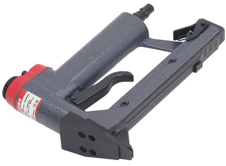Jiawu Pistola Sparachiodi Ad Aria Compressa, Lega di Aluminio Ad Alta Resistenza e Bassa vociraosità Chiodatrice Pneumatica Senza Preparatura Accurata Elevata flessibilithà con