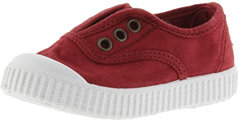 victoria Sneaker Unisex 1915 Tela Tinta Drec & Elastico Centrale & Punta Rinforzata 106627 per Bambini Rojo 29