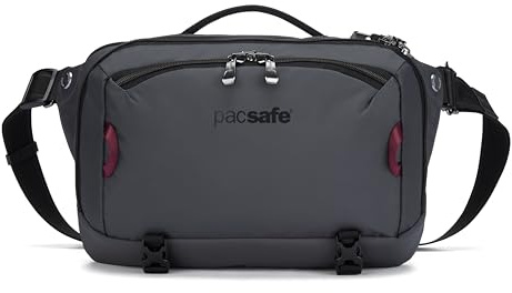 Pacsafe Umhängetasche Sling Bag EXP 12 Sling Slate dunkelgrau