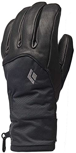 Black Diamond Men's Legend Gloves Waterproof Breathable Gore-TEX Gloves for Ski, Snowboard, Backcountry Sports, Black-NPF, X-Large