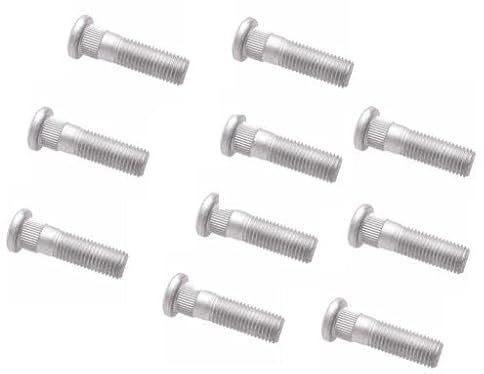 FEILIDAPARTS 0584-001-PCS10 Hjulbultar PCS 10 J00Y-33-062, 51752-07000, 339549 Kompatibel med Ford (Focus/Fiesta/Mondeo), Hyundai (i30/i10/i20/3/5da) (6)