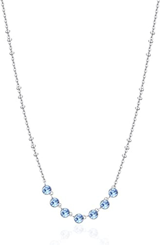Brosway Collana Donna, Collana in Acciaio e Cristalli | Collezione Symphonia - BYM134
