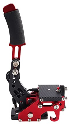 Areyourshop USB3.0 14Bit PS4/PS5 Handbrake for Racing Games Steering Wheel Stand G29 Red