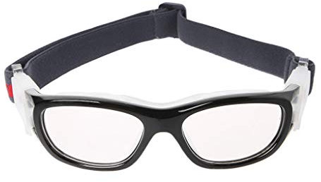 LUOFANG Kinder Outdoor Sportbrillen Basketball Fußball Explosionsgeschützte Brille Fahrradglas - Dunkel