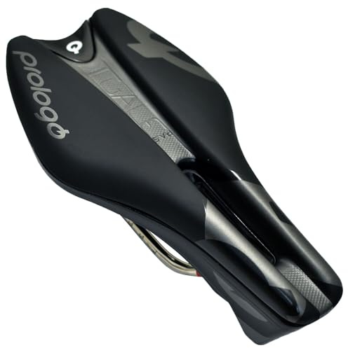 Prologo T-Gale Pas Saddle Tirox Rail Road Racing TT/TRI Bike VL-2319B Saddle, Black, PR2805