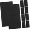 SWOOMEY 50 Pièces Couteau et fourchette de tissu papier de soie papier essuie-mains serviettes en vrac argenterie enveloppe blanc Papier de serviettes pulpe de