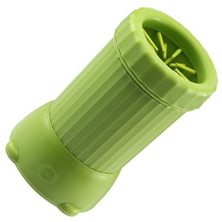 Pulitore per zampe per cani, dispositivo intelligente di lavaggio con ricarica USB, pulitore automatico intelligente per cani di taglia media, per animali domestici di taglia media e grande, gatti e