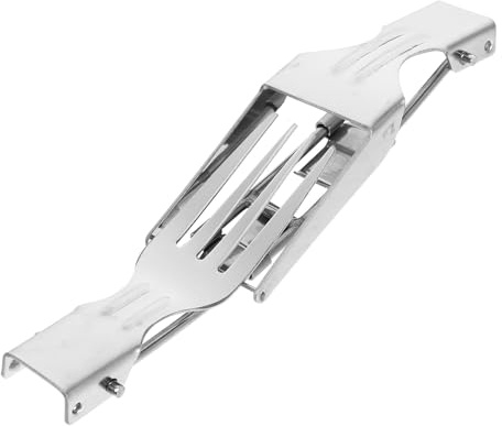 HOMSFOU Affettatrice per Anguria in Acciaio Inossidabile 2 in 1 Forchetta Utensile da Cucina per Tagliare Melone e Cocomero a Cubetti, Tagliafrutta Manuale per Casa, Ristorante e Hotel