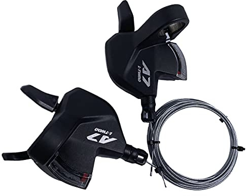 Chooee Bike Gear Shifter 9/10 Speed,Mountain Bike Gear Shifter 3 x 9/10 Left and Right Shift Lever for Shimano/sram …