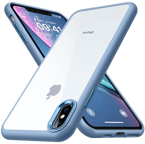 CANSHN Chiusure centralizzate per iPhone X/XS Chiusure centralizzate Azzurro