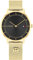 Tommy Hilfiger Zwei-Zeiger-Quarzwerk-Uhr für Damen mit Goldfarben Edelstahl-Mesh-Gliederarmband - 1782739
