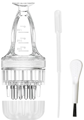 applicateur huile cheveu, applicateur cheveux, Applicateur d'huile capillaire pour cuir chevelu,brosse de massage pour le cuir chevelu pour le traitement capillaire Pour le soin du cuirs chevelu