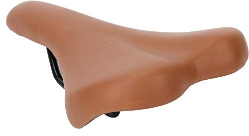 Dilwe Selle De Vélo Respirante Douce Selle Vélo de Route Selle VTT Confortable Vintage en Cuir pour Les Amateurs De Cyclisme