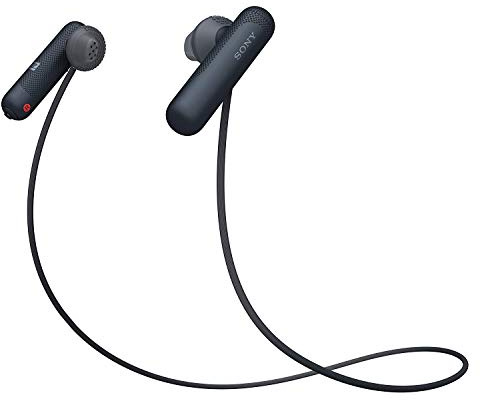 Sony WI-SP500 Wireless in-Ear Sports Headphones, Bluetooth Earbuds, Black (International Version)