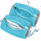 Sacchetti per Scarpe Lavanderia sacchetto scarpe lavatrice Scarpe, 2 pezzi, per lavatrice, anti-deformazione, Riutilizzabile e Resistente, biancheria, scarpe a rete, per scarpe da ginnastica (blu)