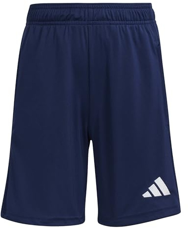 adidas Unisex Kids Entrada26 Training Kids Shorts, Team Navy Blue 2/White, 13-14 Years