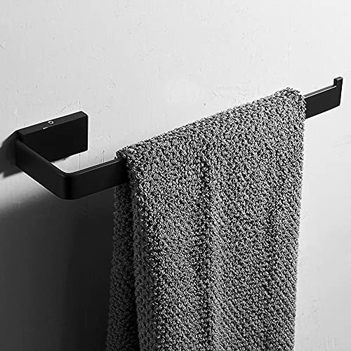 Toallero de acero inoxidable, soporte independiente para toallas de baño, accesorio de baño, ahorro de espacio, con tornillos de montaje y diseño elegante