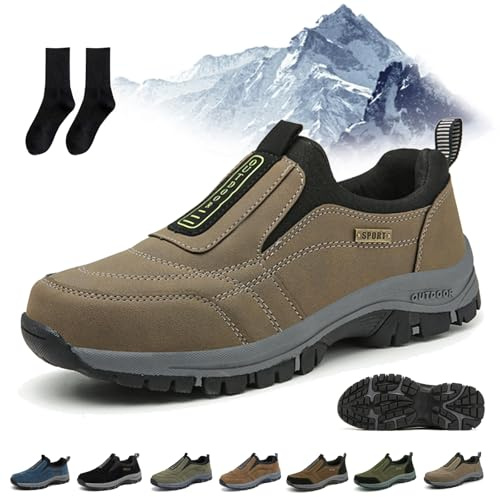 Snrtevu ergonomisk sko för smärtlindring – unisex, ortopediska skor herr, lätta halkfria sneakers för utomhus fitness och vardag