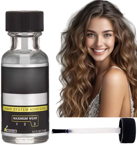 Wig Glue,La/Ce Glue for Wigs,Wi/g Gl/ue Ultra Hold,Waterproof Gl/ue,Perfect and Natural,Adhere Firmly,Mild False Formula,Easy to Remove,Completed Quickly,Stable and Invisible Effect,Suitable for Most