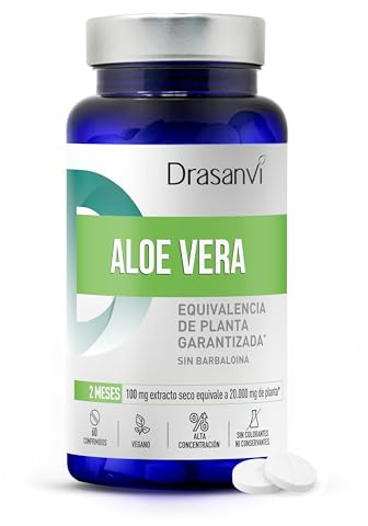 Aloe Vera Drasanvi Nutrabasics Extracto Natural Apoyo Digestivo 60 Comp