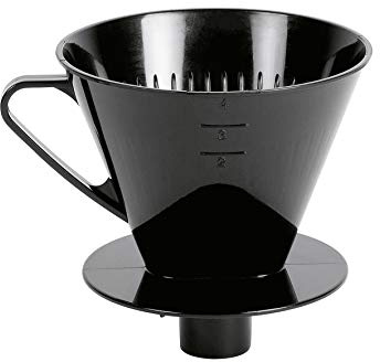 Stutzenfilter 1x4 schwarz