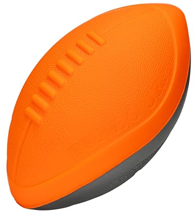 NERF Turbo Jr. Kids Foam Football - Classic Foam Football for Kids - Indoor + Outdoor Soft Foam Ball - Kids Mini Soft Foam Ball - NERF Toy Football for Kids - Easy Throw + Catch Youth Football
