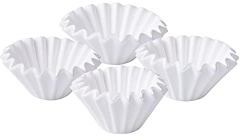 Vesaneae 200 Piezas Filtros de Papel para Café, Desechables, de Repuesto para Cafeteras, Blanco