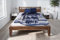 SAM B-Ware Holzbett 140x200cm Bito, Sheesham-Holz massiv naturfarben, Massivholzbett mit Kopfteil, Doppelbett, pflegeleichtes Unikat