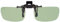 BEZLIT Damen Herren Brillen Aufsatz Clip On Un-Polarisiert 30598 Grau