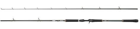 Abu Garcia Canne à pêche au Lancer Beast X, pour la pêche en Eau Douce du brochet, de la Perche et du Sandre, Solide, légère et Polyvalente, Verte, 2,49 m, Canne modérément Rapide et ambidextre