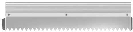 Espátula Cuadrada Dentada Grande para una aplicación rápida y Uniforme del Adhesivo en Suelos.