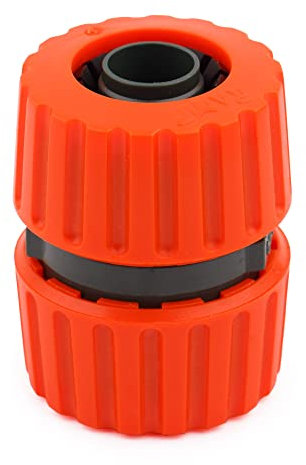 MIVOS Reparador de Manguera de Jardín de 1/2 Pulgadas - Conector de Reparación - Acoplamiento de Manguera de Aqua para Conectar Mangueras de 1/2 (13 mm)