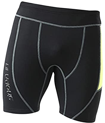 SM SunniMix Pantalones Cortos de Neopreno de 2mm para Hombre, Traje de Buceo, Traje húmedo, bañadores, Pantalones de Traje de Neopreno para Kayak y esnórquel, M