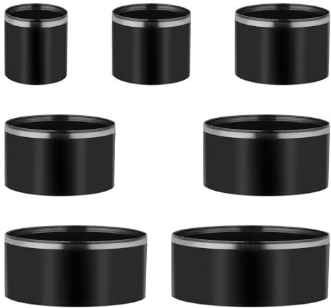 Runde Locher Werkzeug Lochstanzer Set Lederhandwerk DIY Tools Loch Hohlstanzer 20/25/30/35/40/45/50 mm Leder Glockenschneider Stanzwerkzeug für Handgefertigte