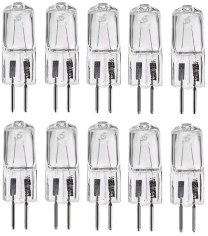10 St GY6.35 Halogenlampa 12V 20W 35W 50W 100W Varmvit-2700K Lämplig För Inomhusbelysning,varmvit 2700K,20W -10st
