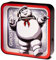 Numskull Offizielle Ghostbusters Stay Puft Acryl-Logo-Schreibtischlampe Wandleuchte für Schlafzimmer, Büro, Zuhause, Studium, Arbeit - Offizielles Ghostbusters Merchandise