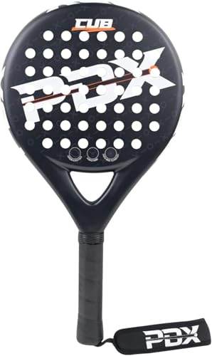 PDX Cub Kids' Padel Racket | Lightweight Carbon Fibre Padel Bat for Children | Durable, Comfortable & Easy to Handle | Ideal for Junior Players – Indoor & Outdoor Use