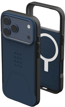 URBAN ARMOR GEAR UAG Designed for iPhone 17 Pro Max Case Civilian - Compatible with MagSafe Military Grade Protective Cover, Mallard