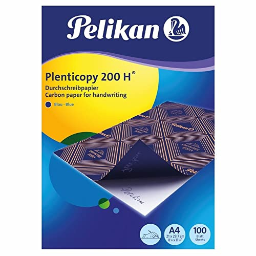 PAPEL CARBON ESCRITURA MANUAL (100H.) AZUL