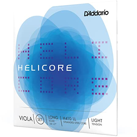 D'Addario Helicore Long Scale Light Tension Viola String Set